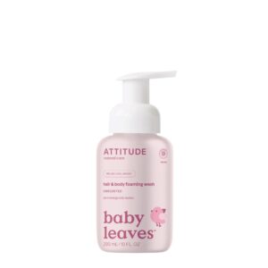 Attitude Dětská mycí pěna 2v1 Baby Leaves bez vůně (295 ml)