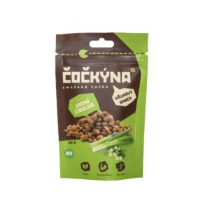 Čočkýna Čočka smažená - jarní cibulka BIO (40 g) - křupavá svačinka i dochucovadlo