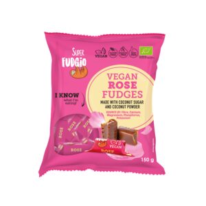 Superfudgio Karamely růže vegan BIO (150 g)