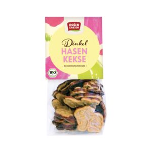 Sušenky špaldové s mléčnou čokoládou 150 g BIO   ROSENGARTEN