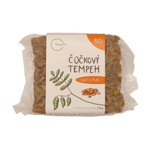 TempeHu Tempeh čočkový natural BIO (170 g) - skvělý zdroj komplexních bílkovin