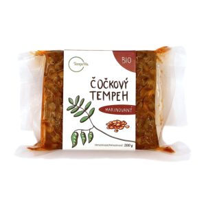 TempeHu Tempeh čočkový marinovaný BIO (200 g) - skvělý zdroj komplexních bílkovin