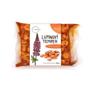 TempeHu Tempeh lupinový marinovaný BIO (200 g) - skvělý zdroj komplexních bílkovin