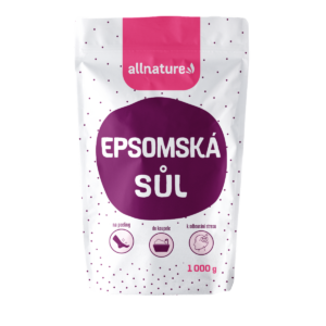Allnature Epsomská sůl - 1 kg - univerzální pomocník