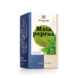 Sonnentor Bylinný čaj Máta peprná BIO - nálev. sáčky (18 x 1 g) - podporuje správné trávení