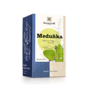 Sonnentor Bylinný čaj Meduňka BIO - nálev. sáčky (18 x 1,2 g) - ideální na večerní popíjení