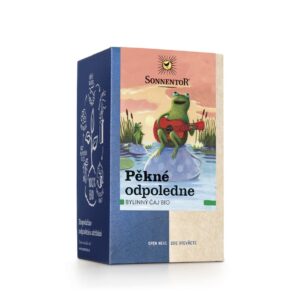 Sonnentor Bylinná směs Pěkné odpoledne BIO - nálev. sáčky (18 x 1,5 g) - citrónově trávová chuť s květinovými tóny