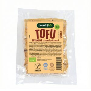 Country Life Tofu trvanlivé uzené BIO (200 g) - není potřeba skladovat v lednici
