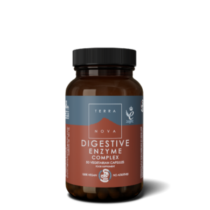 Terranova Health Digestive Enzyme Complex (50 kapslí) - obohacen o fenykl, zázvor a artyčok