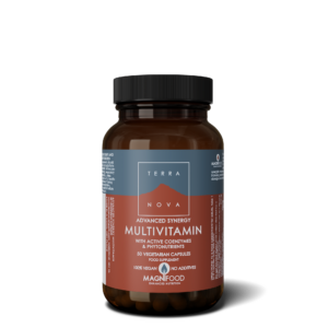 Terranova Health Advanced Synergy Multivitamin (50 kapslí) - podporuje energii, vitalitu a celkovou pohodu
