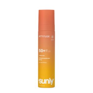Attitude Opalovací mléko ve spreji SPF 50 - tropický kokos (75 ml) - minerální filtr bez nanočástic
