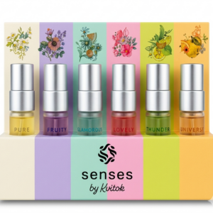 Kvitok Senses Sada vzorků toaletních parfémů (6 x 2 ml) - k otestování vůní