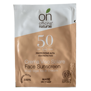 Officina Naturae Opalovací krém na obličej SPF 50 - zpevňující - vzorek (3 ml) - pro všechny druhy pleti