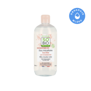 SO’BiO étic Voda micelární s oslím mlékem BIO (500 ml) - vhodné i pro citlivou pleť