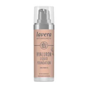 Lavera Lehký tekutý make-up s kyselinou hyaluronovou (30 ml) - 02 Cool Ivory - sjednotí pleť a zakryje drobné nedokonalosti