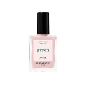 Manucurist Green schnoucí lak na nehty - Milky Pink (15 ml) - mléčná růžová barva