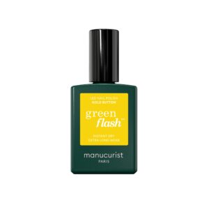 Manucurist Green Flash LED gel lak na nehty - Gold Button (15 ml) - zářivě žlutý odstín