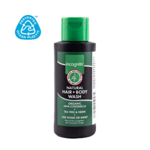 Incognito Ochranný vlasový a tělový šampon s citronelou jávskou (200 ml) - 100 ml - nevoní obtížnému hmyzu a vším