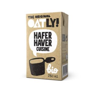 Oatly! Ovesný krém na vaření BIO (250 ml) - 100% rostlinný pomocník do kuchyně