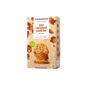 The Beginnings Sušenky ovesné proteinové s karamelem (80 g)