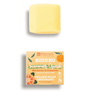 laSaponaria Tuhý deodorant Summer Crush BIO (40 g) - pošk. obal - s exotickou vůní citrusů