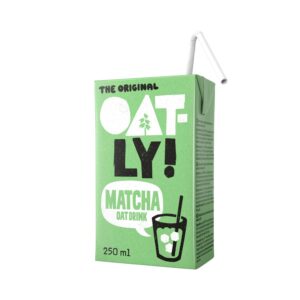 Oatly! Ovesný nápoj Matcha (250 ml) - s bio matchou