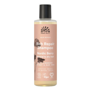 Urtekram Regenerační šampon Nordic Berry BIO - 250 ml - pro lesklé a hebké vlasy