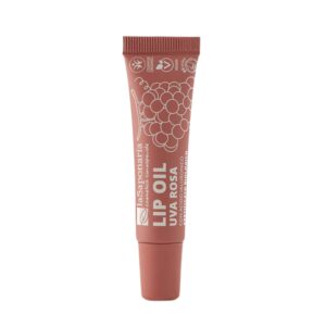 laSaponaria Vyživující olej na rty s růžovými hrozny BIO - Rosy Nude (12 ml) - pro lesklé a hloubkově vyživené rty