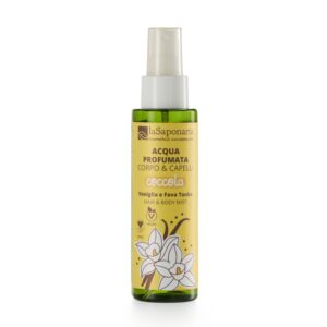 laSaponaria Body & Hair Mist Tělová mlha Pamper - vanilka & tonka (100 ml) - na tělo i vlasy