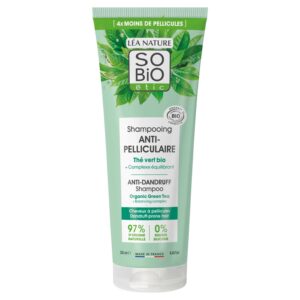 SO’BiO étic Šampon proti lupům s Tea Tree BIO (250 ml) - se šťávou z aloe vera