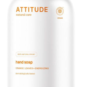 Attitude Tekuté mýdlo na ruce Super Leaves - pomerančové listy (473 ml) - s pečujícími rostlinnými výtažky