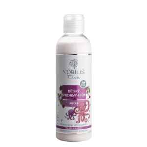 Nobilis Tilia Dětský sprchový krém Anička BIO (200 ml) - s malinovou vůní, chrání mikrobiom