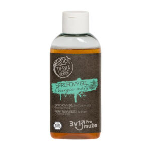 Tierra Verde Pánský sprchový gel na tělo, obličej a vlasy 3v1 - Energie máty - 100 ml - nahradí až tři produkty