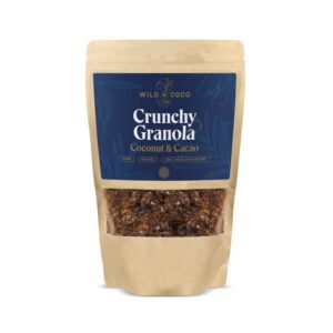 Wild & Coco Granola křupavá Kokos a kakao (250 g) - s nízkým obsahem lepku