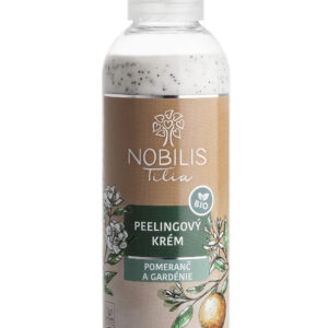 Nobilis Tilia Peelingový krém Pomeranč a gardénie BIO (200 ml) - šetrná péče s návykovou vůní