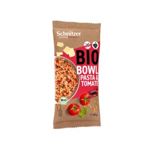 Schnitzer Těstoviny bezlepkové v rajčatové omáčce instantní BIO (60 g)