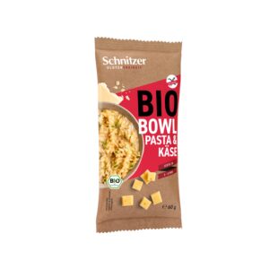 Schnitzer Těstoviny bezlepkové v sýrové omáčce instantní BIO (60 g)