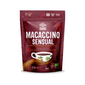 ISWARI Nápoj instantní Macaccino sensual BIO (250 g) - podmanivá kořeněná chuť