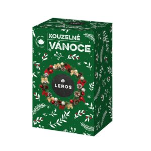 LEROS Ovocný čaj aromatizovaný Kouzelné Vánoce - nálev. sáčky (20 x 2 g) - vůně vanilky a mandlí, čaj z bylin a koření