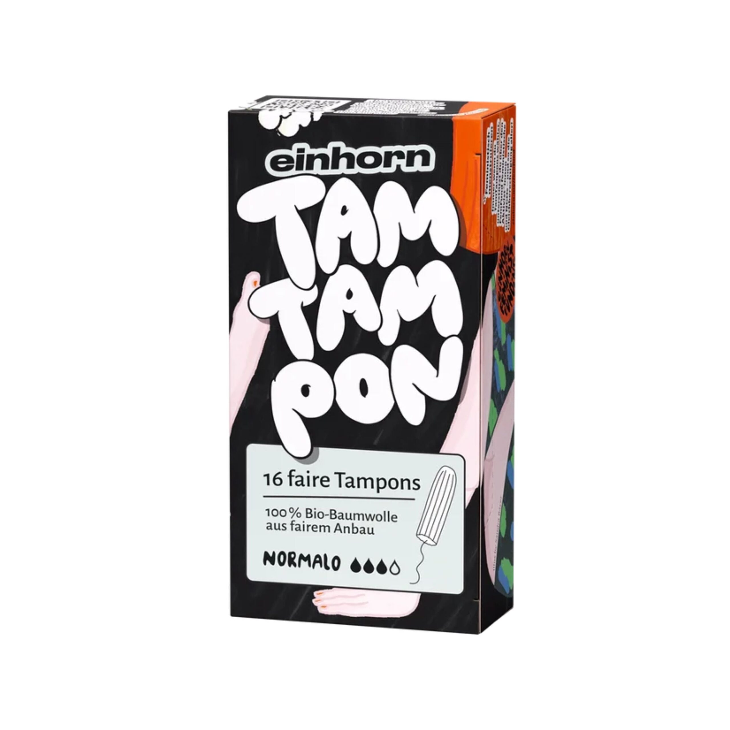 Einhorn Tampony TamTampon Normalo (16 ks) - z biobavlny