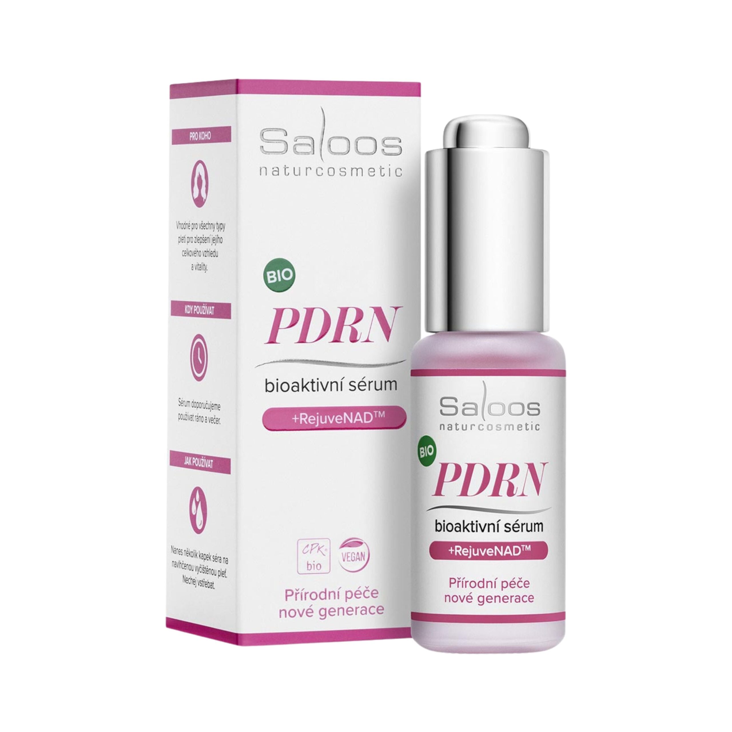 Saloos Bioaktivní pleťové sérum PDRN BIO (20 ml) - s pdrn rostlinného původu