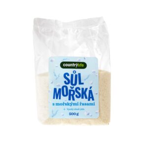 Sůl mořská s mořskými řasami 500 g COUNTRY LIFE