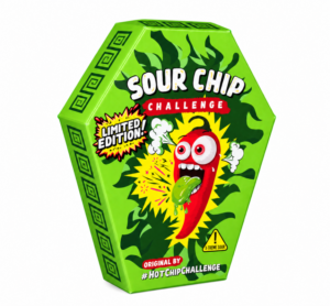 1x SOUR-CHIP Challenge Solo Pack 4,5 g (195 Kč/ks)