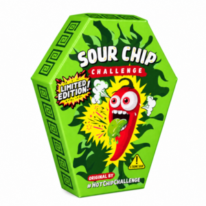 1x SOUR-CHIP Challenge Solo Pack 4,5 g (195 Kč/ks)