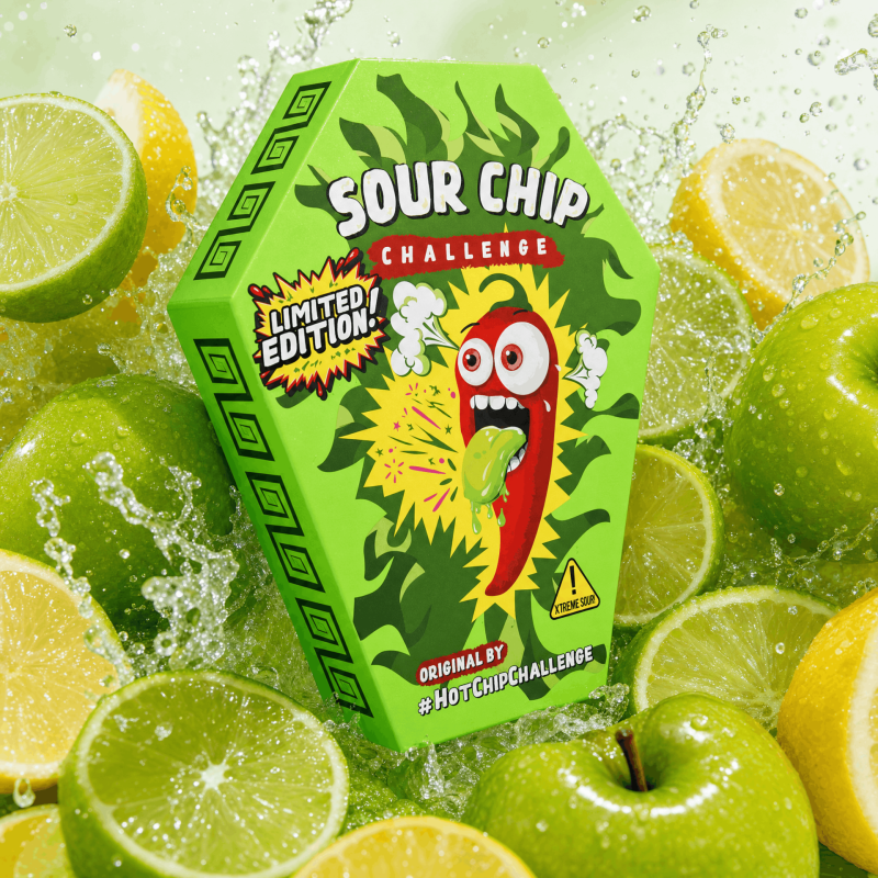 1x SOUR-CHIP Challenge Solo Pack 4,5 g (195 Kč/ks) - Obrázek 2
