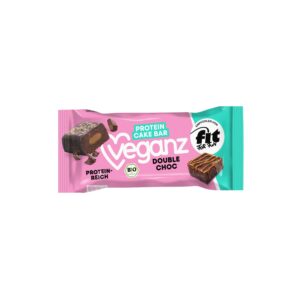 Veganz Tyčinka proteinová Cake bar Double Choc BIO (45 g) - obsahuje 21 % proteinu