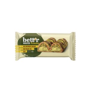 Bett´r Tyčinka oplatková  s pistáciovým krémem BIO (34 g)
