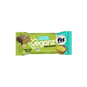 Veganz Tyčinka proteinová Cake bar Pistachio BIO (45 g) - obsahuje 22 % proteinu