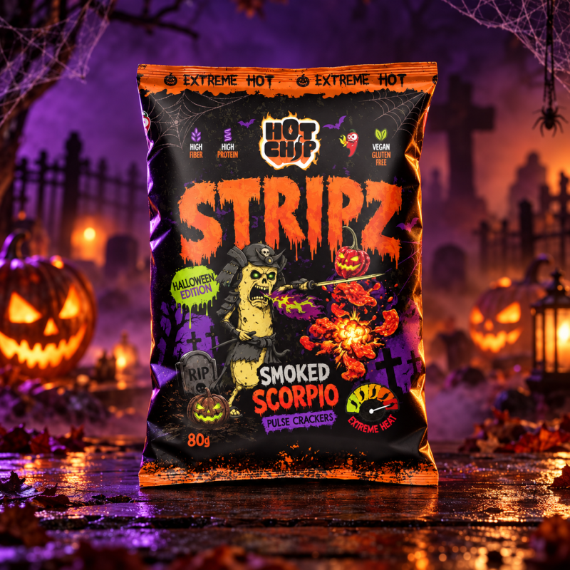 Halloween Stripz Smoked Scorpio 80 g - Obrázek 2