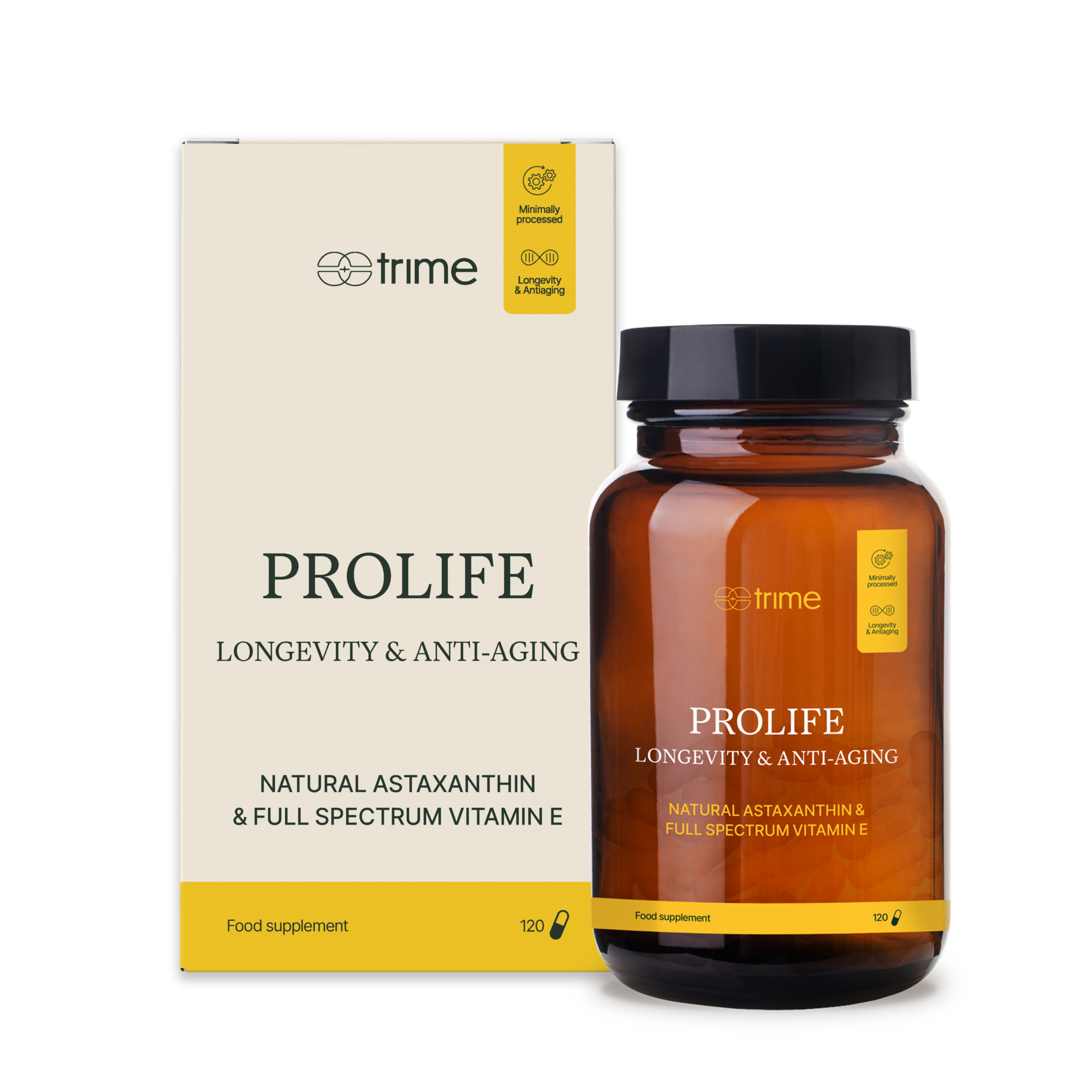 Trime ProLife - 120 kapslí - přispívá k ochraně buněk před oxidativním stresem